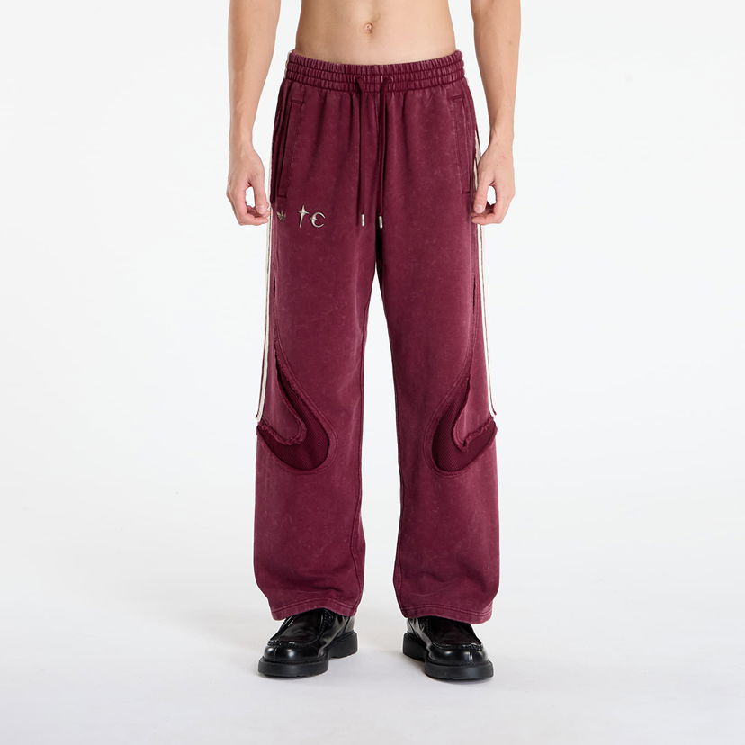 Спортни панталони adidas Originals Thug Club Teamgeist Washed Paneled Sweat Joggers Бургунди | KC2217