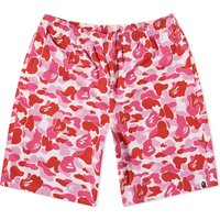 Къси панталони BAPE ABC Camo Beach Shorts Червено | 001SPJ301018M-PNK, 1