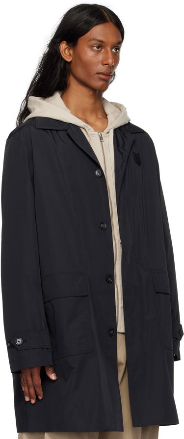 Палта MAISON KITSUNÉ Maison Kitsuné Light Mac Coat Черно | OM02212WQ4044, 1