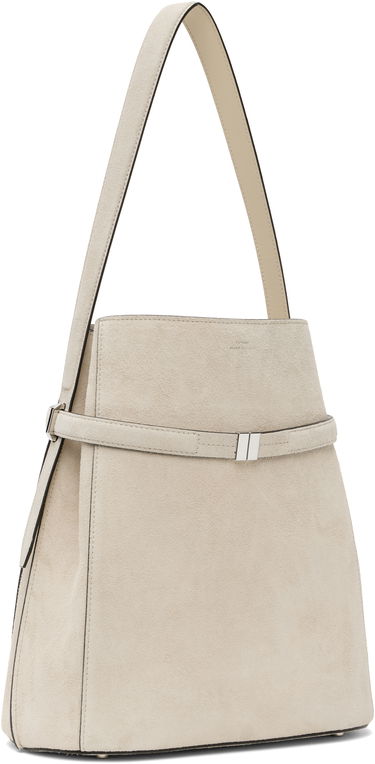 Дамска чанта TOTEME TOTEME Belted Suede Bucket Bag Бежово | 253-WAL0048-LE0004, 1