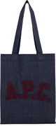A.P.C. Logo Patch Tote Bag