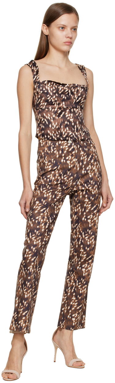 Потник Miaou Miaou Imogene Corset Top Кафяво | 7023SS1BMB, 3