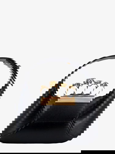 Дамска чанта Alexander McQueen Jewelled Handbag Черно | 731136DYTAB1000, 2