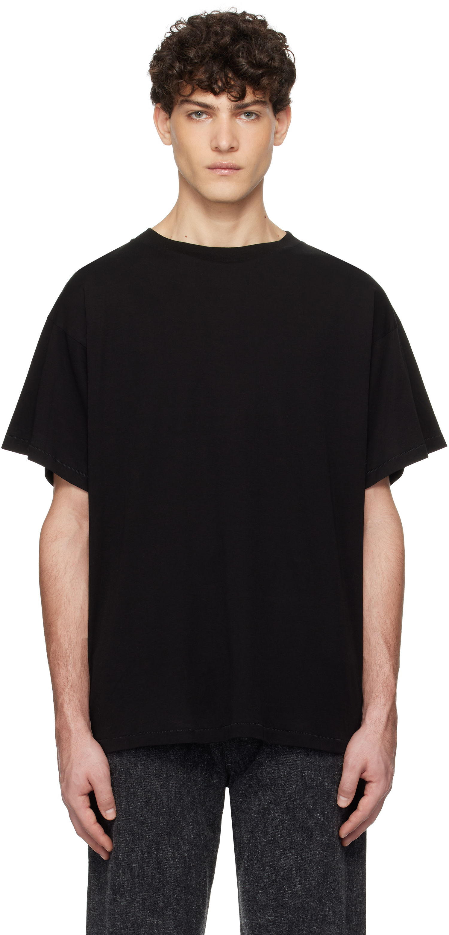 Тениска The Row The Row Sator T-Shirt Черно | 757-F911, 0