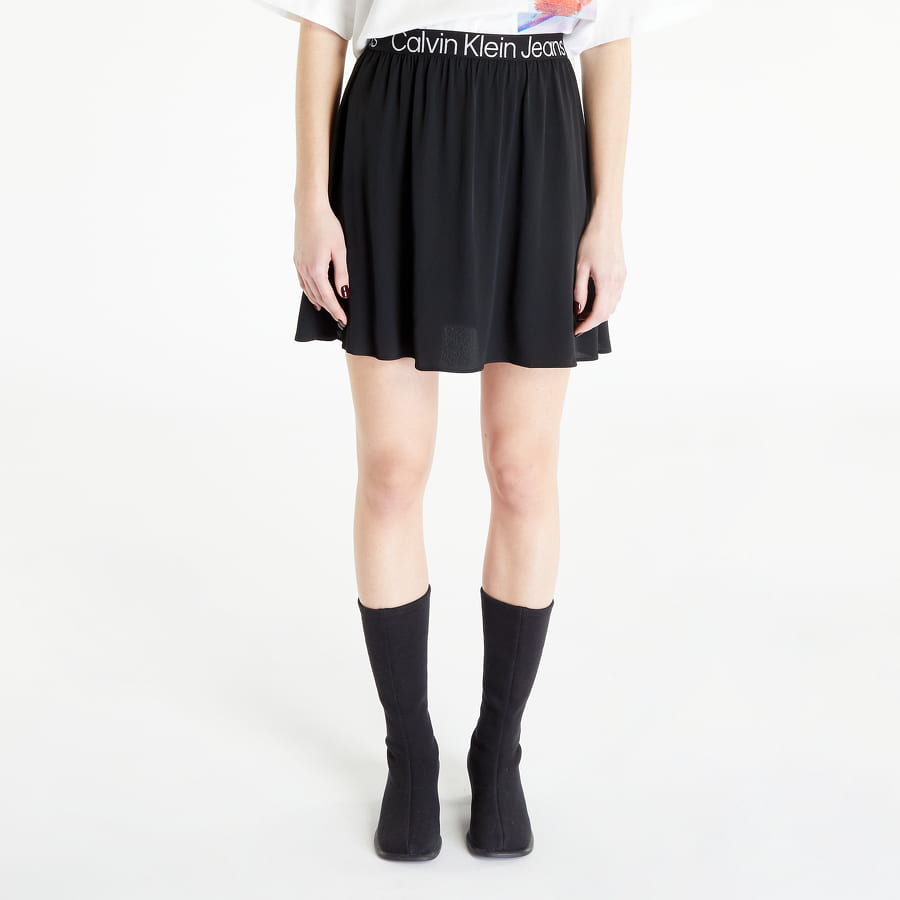 Пола CALVIN KLEIN Logo Elastic Mini Skirt Черно | J20J221512 BEH, 0