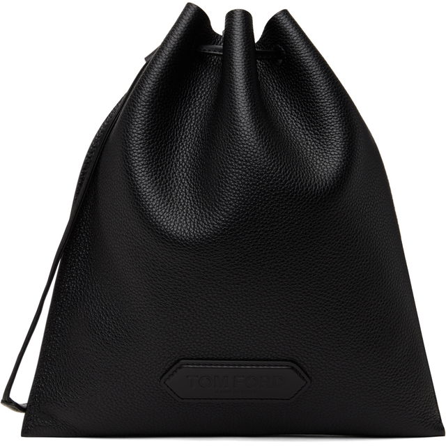 Black Drawstring Pouch