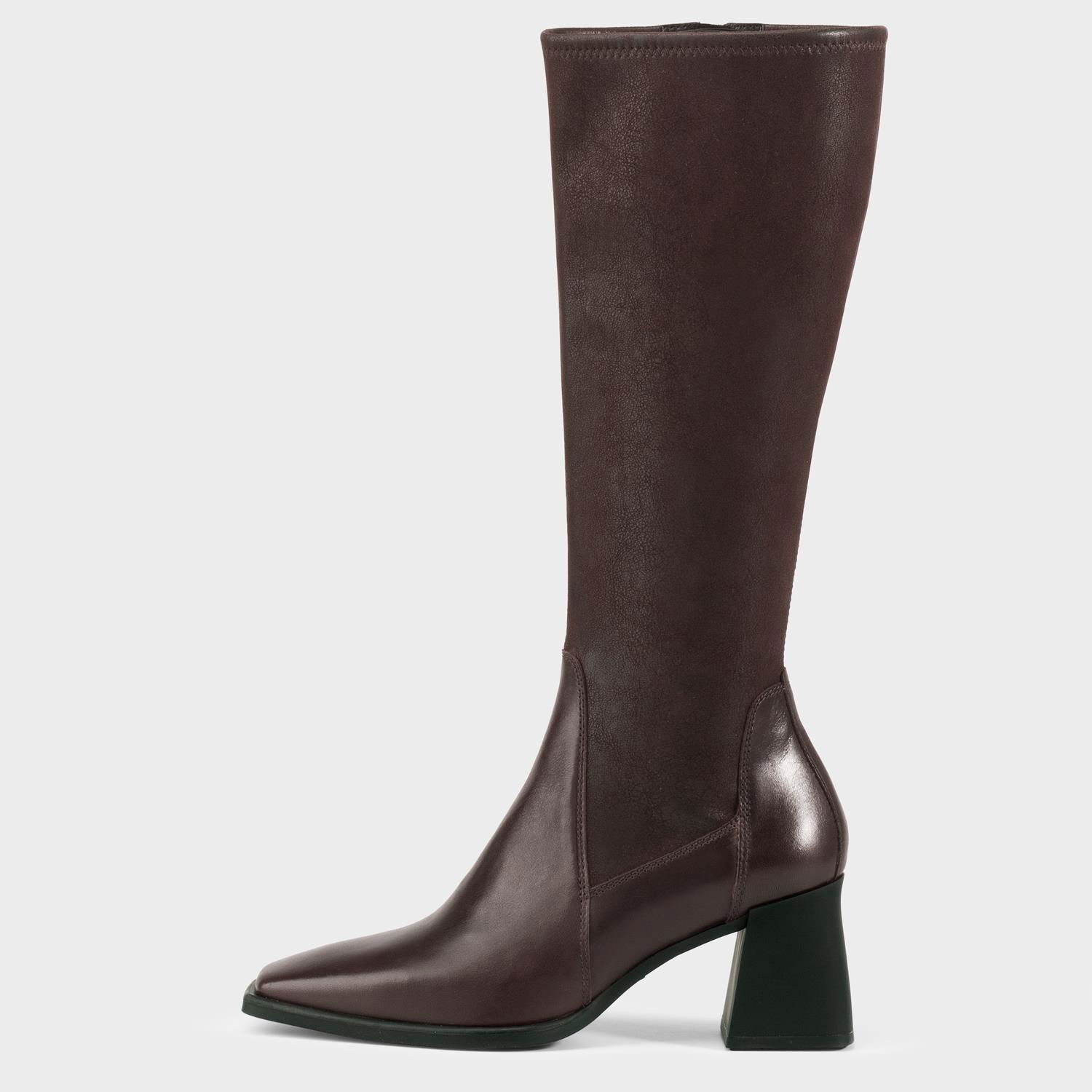 Кецове и обувки Vagabond Vagabond Hedda Leather Knee High Boots Кафяво | 5602-202-35, 0
