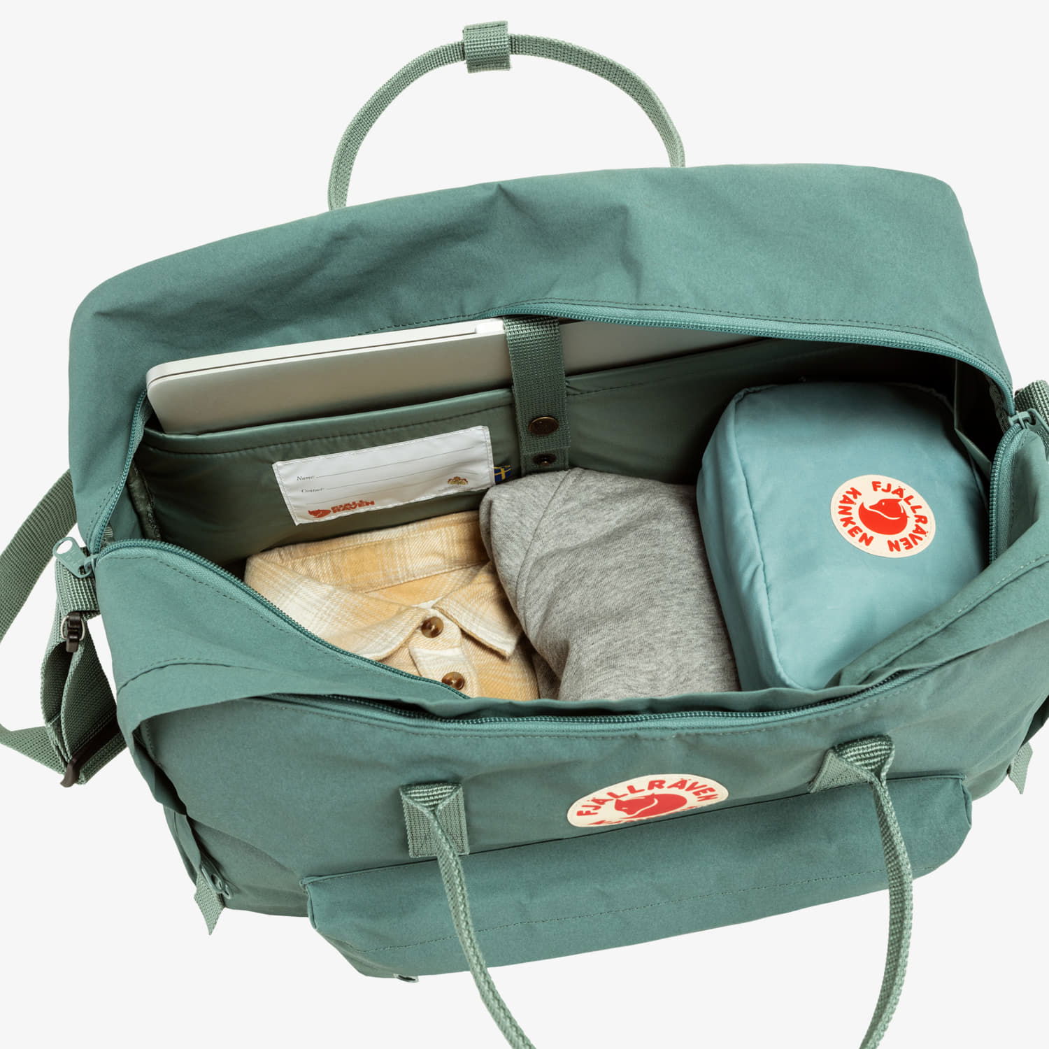 Чанта за кръста FJÄLLRÄVEN Kånken Weekender Зелено | F23802-664, 1