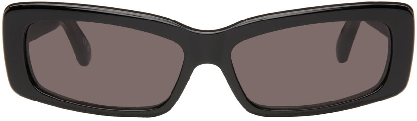 Слънчеви очила Balenciaga Oversize Rectangle Sunglasses Черно | BB0286S, 0