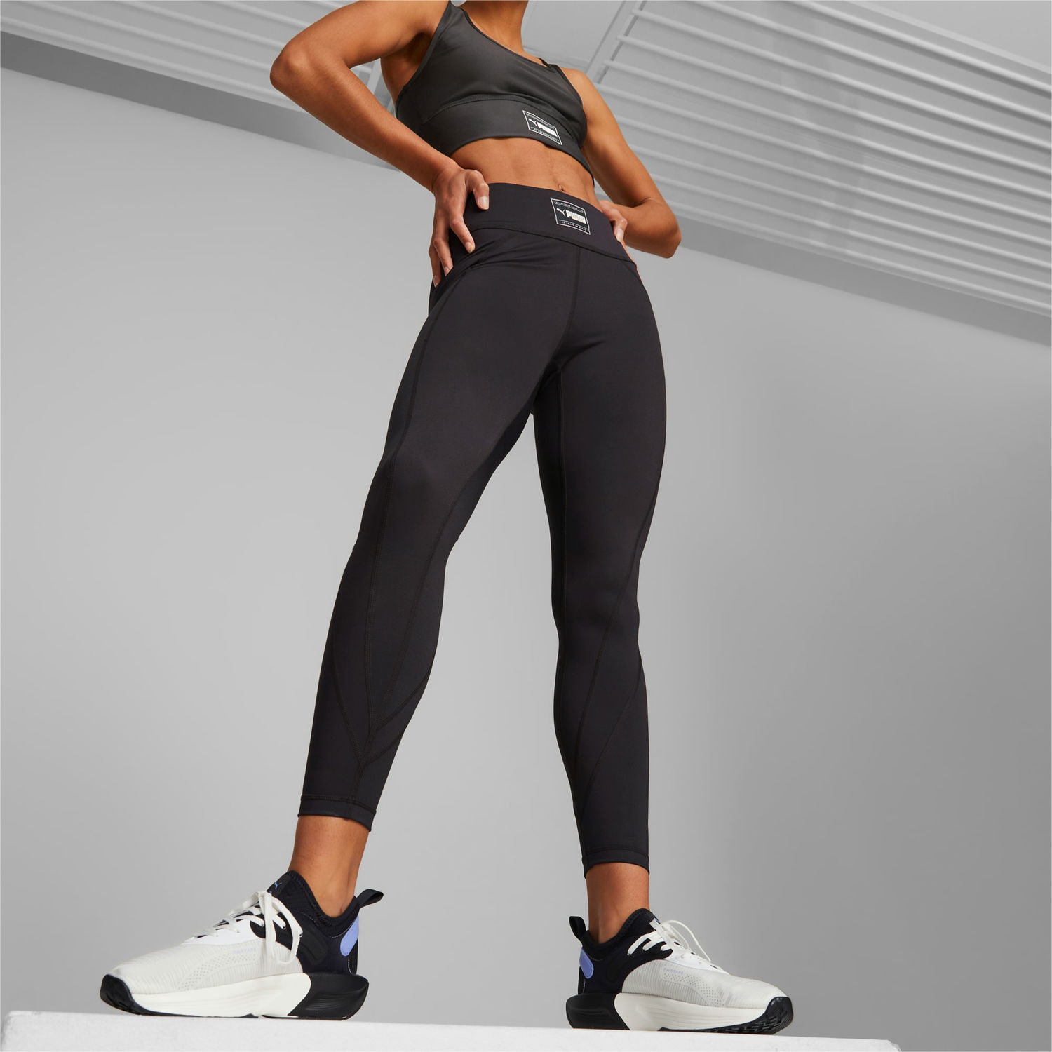 Клинове Puma Fit High Waist 7/8 Training Leggings Черно | 523074_01, 1