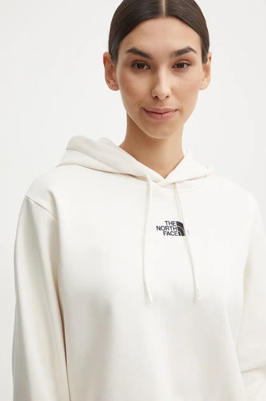 Суитчър The North Face Essential Crop Hoodie Бяло | NF0A89EXQLI1, 3