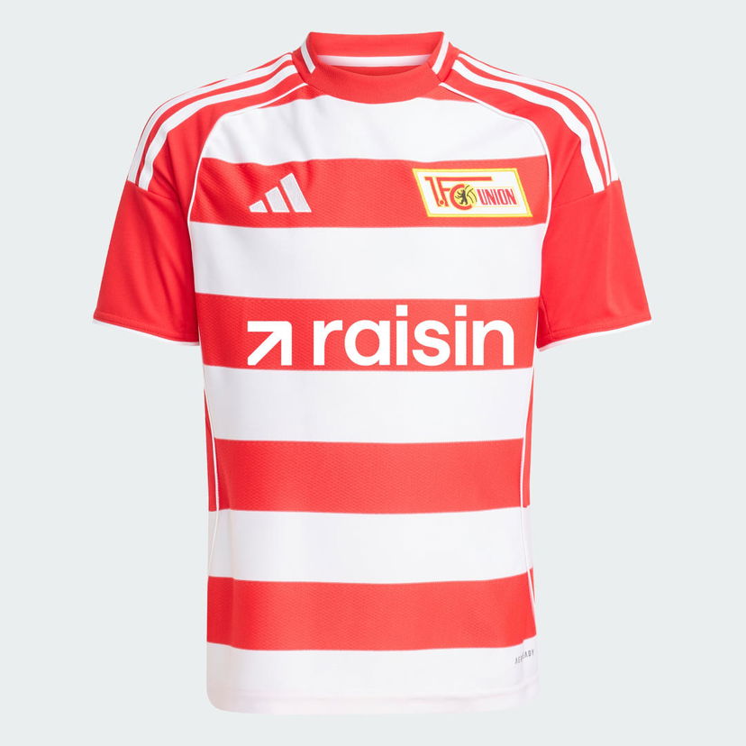 Фланелка adidas Performance 1. FC Union Berlin 25/26 Striped Home Jersey Многоцветен | JL3369