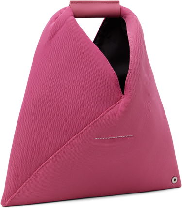 Голяма пазарска чанта Maison Margiela Triangle Mini Tote Зелено | JAPANESE MINI - MM6, 4