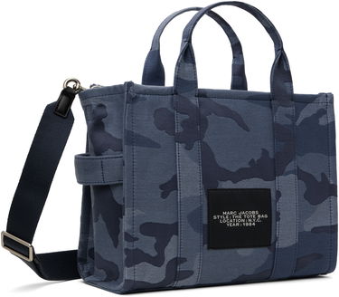 Голяма пазарска чанта Marc Jacobs Marc Jacobs 'The' Camo Jacquard Medium Tote Bag Синьо | 2S4HTT002H03, 2