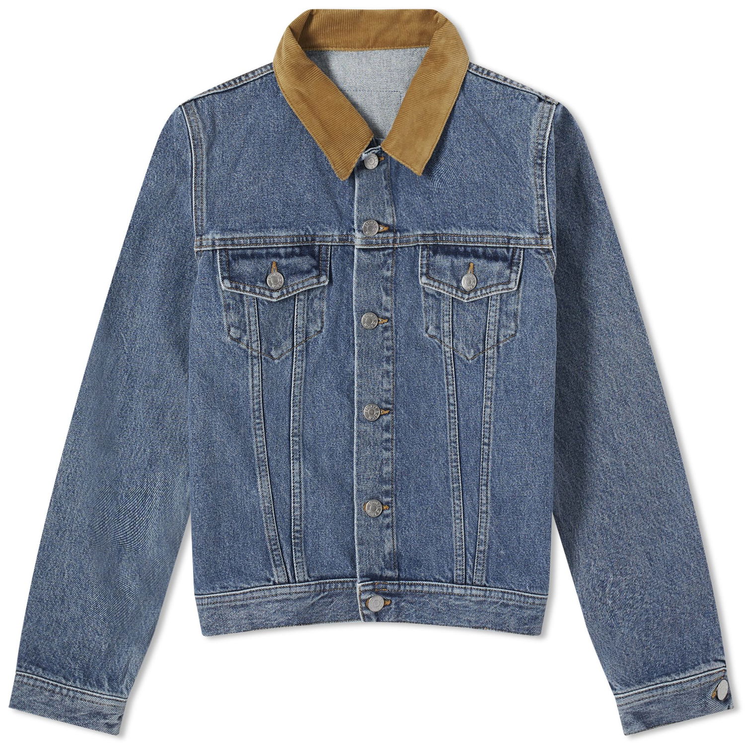 Яке Sporty & Rich Denim Jacket Тъмно синьо | JAAW231MB, 0