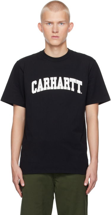 Тениска Carhartt WIP Black University T-Shirt Черно | I034851, 0