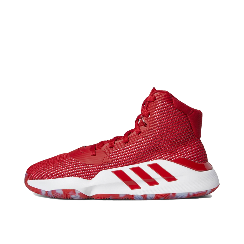 Кецове и обувки adidas Performance adidas Pro Bounce 2019 Scarlet Cloud White Червено | EF9835
