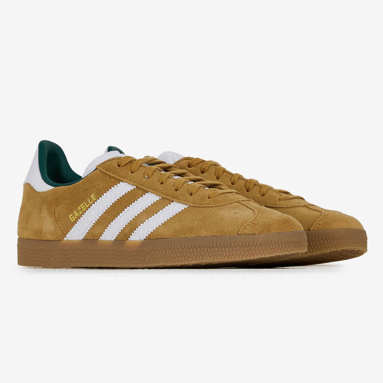 Кецове и обувки adidas Originals Gazelle Monogram "Marron/Blanc" Бежово | ID7990, 1