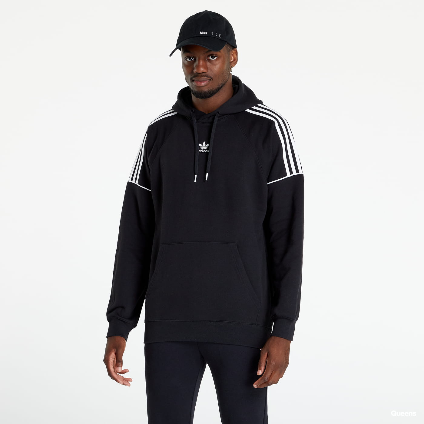 Суитчър adidas Originals Rekive Hoodie Черно | HK7309, 0