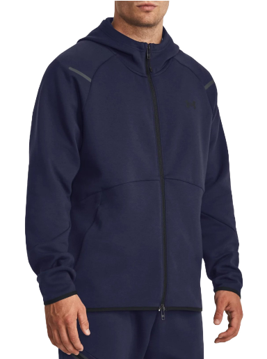 Суитчър Under Armour Unstoppable Fleece Full-Zip Hoodie Тъмно синьо | 1379806-410