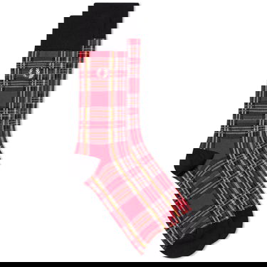 Чорапи Fred Perry Tartan Sock Червено | C5127-943, 0