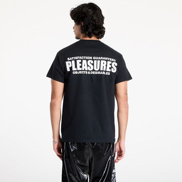 Тениска Pleasures Staff Pocket Black T-Shirt Черно | P24W044 BLACK, 2