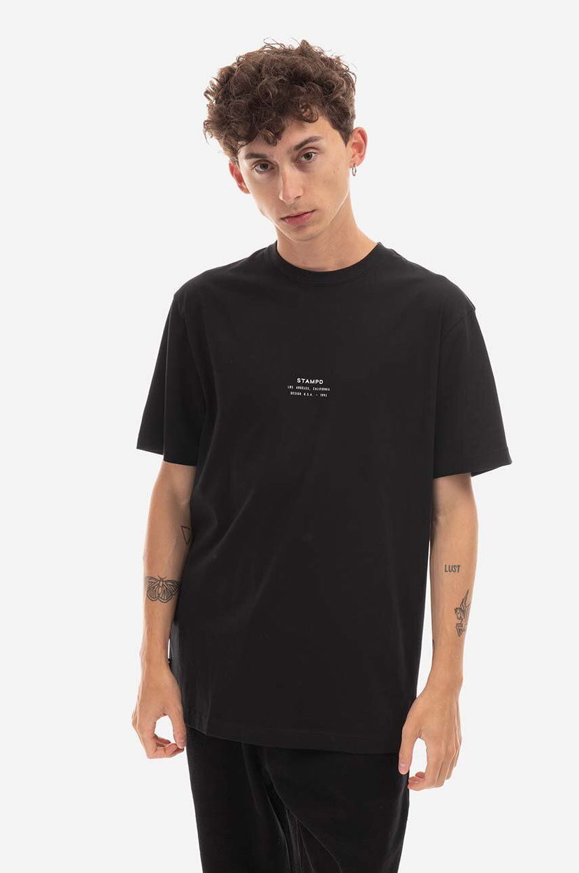 Тениска Stampd T-Shirt SLA.M2990TE Черно | SLA.M2990TE