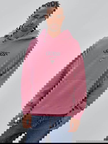 Суитчър GUESS Originals Front Logo Sweatshirt Розово | M3BQ15KBJ31, 0