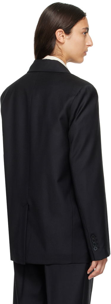 Яке Loulou de Saison Loulou de Saison Donau Double-Breasted Blazer Черно | NEW DONAU, 2