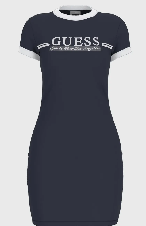 Pокля GUESS Guess Active Short Sleeve Dress Тъмно синьо | V5GK02KCQX1-A71W, 1