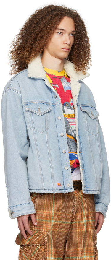 Яке ERL ERL Denim Trucker Jacket Синьо | ERL07J201, 4