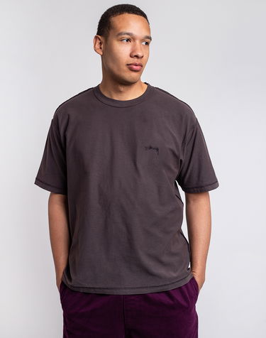 Тениска Stüssy Pig. Dyed Inside Out Crew Черно | 1140283, 0