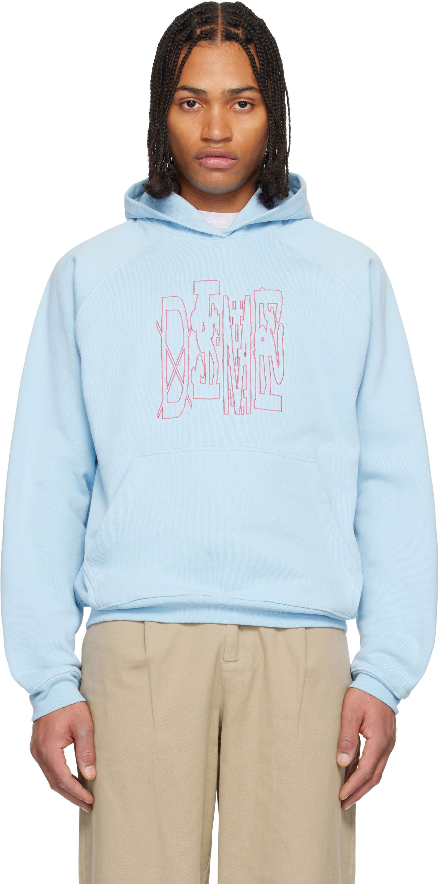 Суитчър Dime Nsa Graphic Hoodie Синьо | DIMEHO2556IND, 0