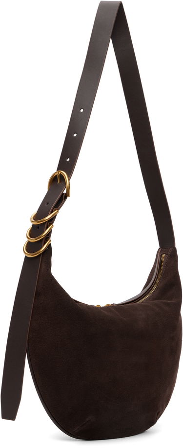 Чанта през рамо rag & bone rag & bone Mercer Medium Suede Shoulder Bag Кафяво | SD100902, 1