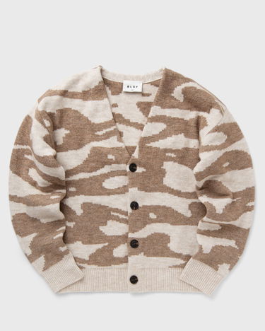 Пуловер ØLÅF WAVY DRIFT KNITTED CARDIGAN Кафяво | M180705-BRUNETTE, 0