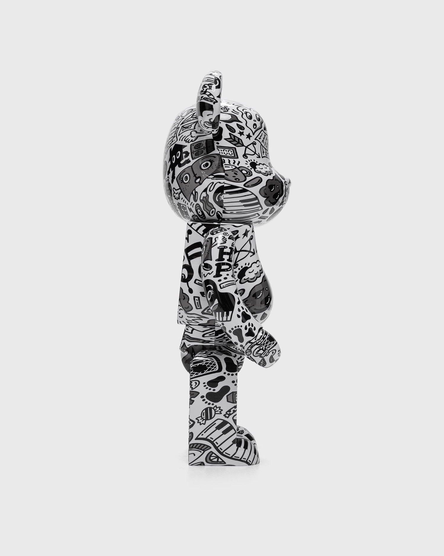Колекционерско Medicom Toy CHOCOMOO 1000% BE@RBRICK Figure Черно | MED1282, 1