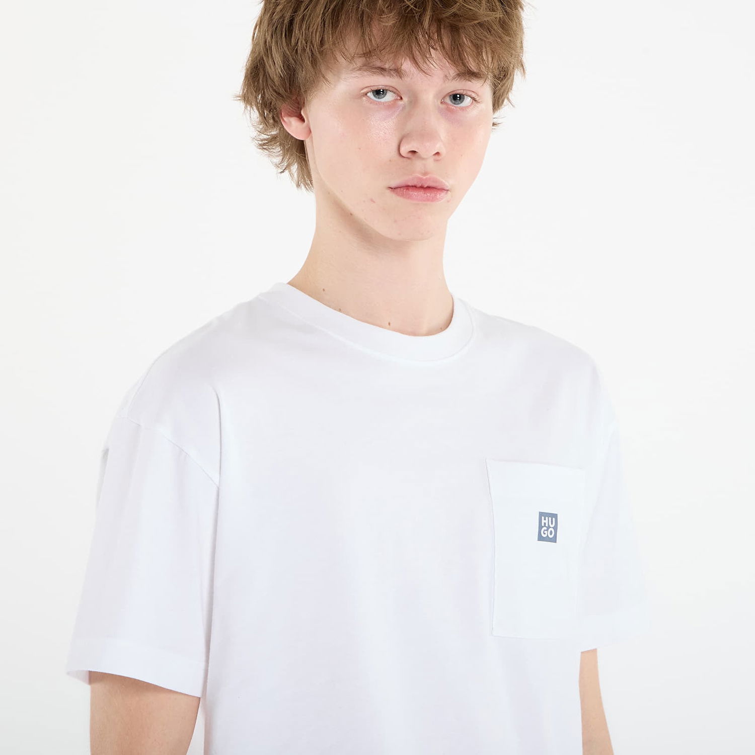 Тениска BOSS N-Aaron Pocket T-Shirt Бяло | 50556725-102, 1