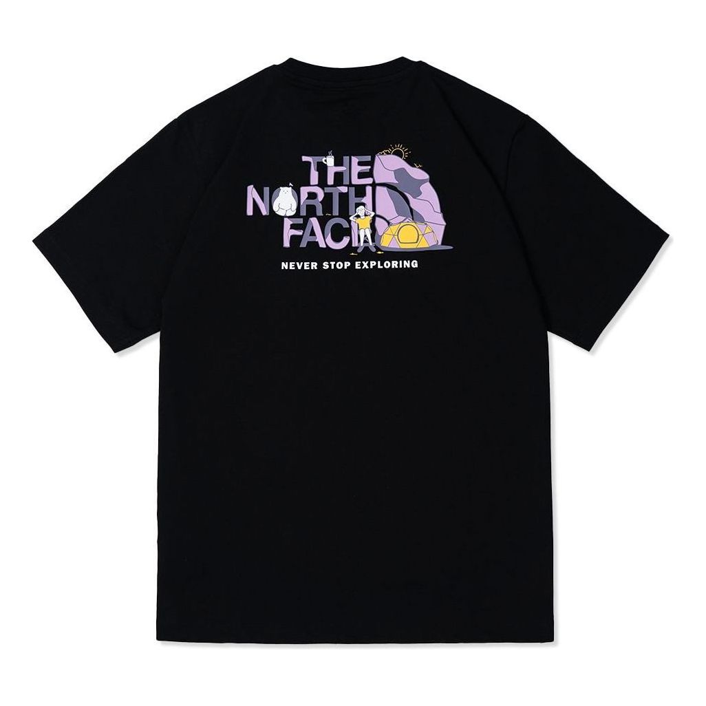 Тениска The North Face Relaxed Graphic Print T-Shirt Черно | NF0A88BP-JK3, 0