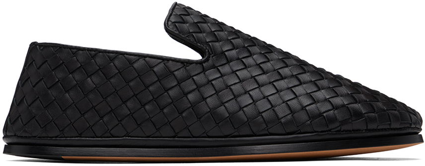 Кецове и обувки Bottega Veneta Intrecciato Slippers "Black" Черно | 730275 V2ED0, 0