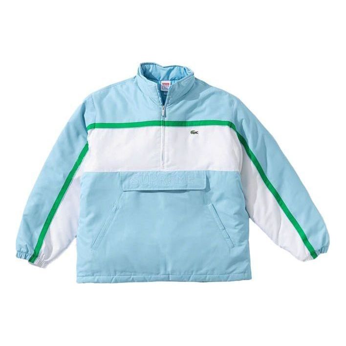 Ветровка Supreme Supreme x Lacoste Half Zip Pullover Синьо | SUP-FW19-547