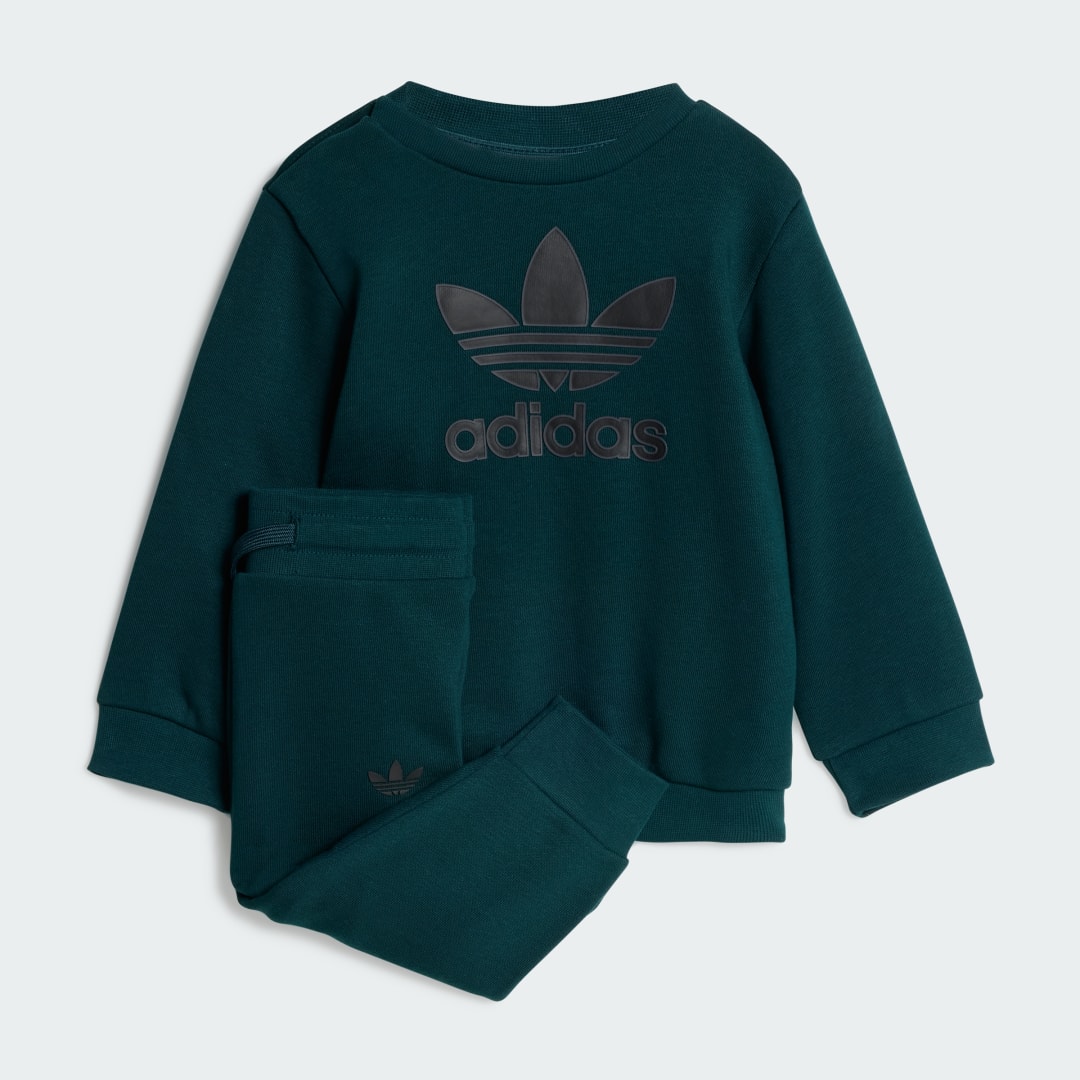 Комплект adidas Performance Trefoil Crew Set Зелено | JY0140, 0