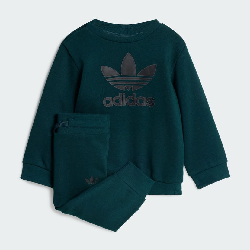 Комплект adidas Performance Trefoil Crew Set Зелено | JY0140