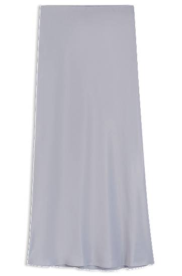 Пола BOSS Satin Maxi Skirt Сиво | 50541819, 0