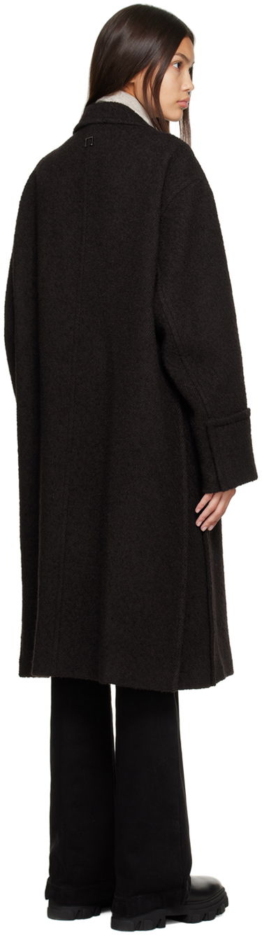 Палта WOOYOUNGMI WOOYOUNGMI Single Breasted Coat Черно | W223HC06, 2