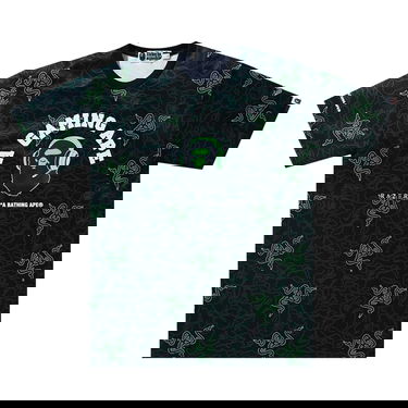 Тениска BAPE x Razer Neon Camo Team Tee Черно | 1G73 109 913 GREEN, 1