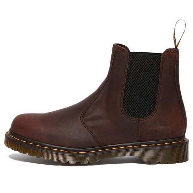 Кецове и обувки Dr. Martens Waxed Full Grain Leather Chelsea Boots Кафяво | 30676294, 0