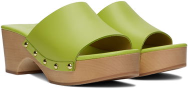 Облекло Aeyde Aeyde Bobbie Platform Clogs Зелено | A11-HS-ODSD55BL-123-982-007, 3