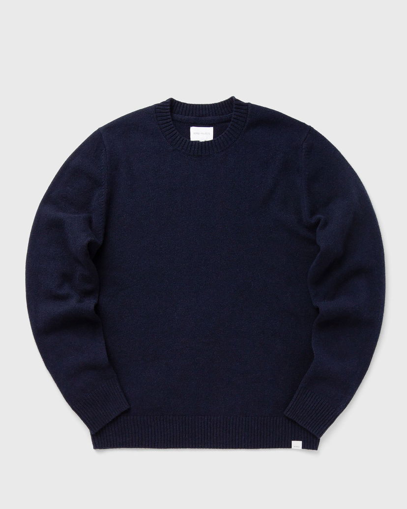 Пуловер NORSE PROJECTS Standard Merino Lambswool Sweater Тъмно синьо | N45-0620-7004