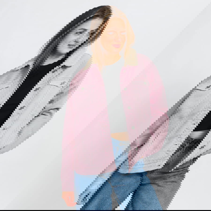 Яке Roxy Great Time Denim Jacket Розово | ERJJK03456-MGN0, 0