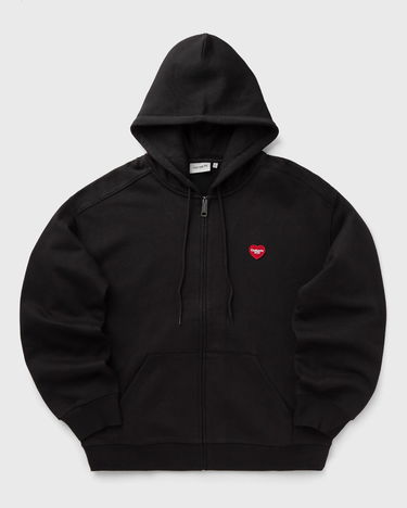 Суитчър Carhartt WIP Heart II Hartt Zip-Up Hoodie Черно | I035176-89.XX, 2